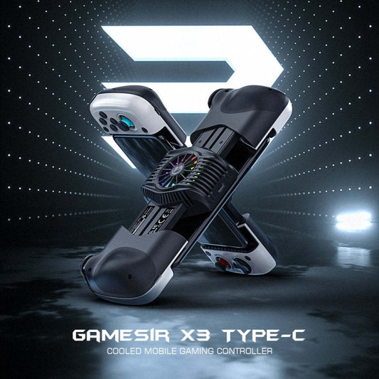 GameSir X3 Semiconductor Cooling Gaming Controller with Type-C Connector(White) - Controller Gamepad by GameSir | Online Shopping UK | buy2fix