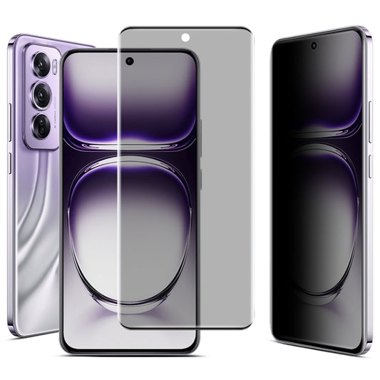 For OPPO Reno12 Pro Global imak No Edge Version 3D Curved Privacy Full Screen Tempered Glass Film - OPPO Tempered Glass by imak | Online Shopping UK | buy2fix