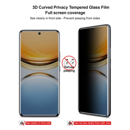 For vivo Y300 Pro 5G imak 3D Curved Privacy Full Screen Tempered Glass Film - vivo Tempered Glass by imak | Online Shopping UK | buy2fix