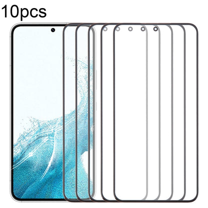 For Samsung Galaxy S22 SM-S901B 10pcs Front Screen Outer Glass Lens with OCA Optically Clear Adhesive -  by buy2fix | Online Shopping UK | buy2fix