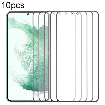 For Samsung Galaxy S22+ SM-S906B 10pcs Front Screen Outer Glass Lens with OCA Optically Clear Adhesive -  by buy2fix | Online Shopping UK | buy2fix