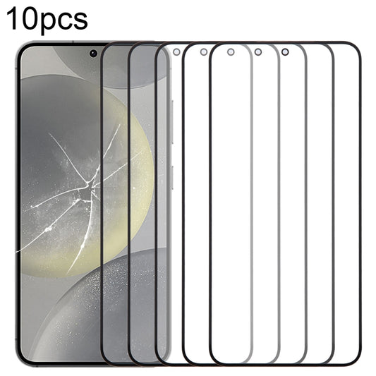 For Samsung Galaxy S24 SM-S921B 10pcs Front Screen Outer Glass Lens with OCA Optically Clear Adhesive -  by buy2fix | Online Shopping UK | buy2fix