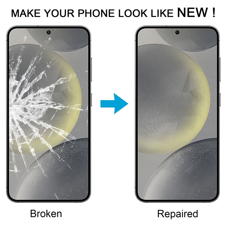 For Samsung Galaxy S24 SM-S921B 10pcs Front Screen Outer Glass Lens with OCA Optically Clear Adhesive -  by buy2fix | Online Shopping UK | buy2fix