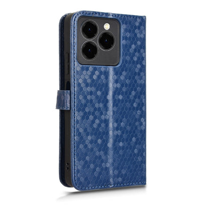 For Ulefone Note 20 Pro Honeycomb Dot Texture Leather Phone Case(Blue) by buy2fix