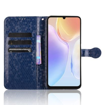 For Ulefone Note 20 Pro Honeycomb Dot Texture Leather Phone Case(Blue) by buy2fix