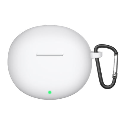 For Honor Earbuds X7 Headset Silicone Protective Case(White) by buy2fix