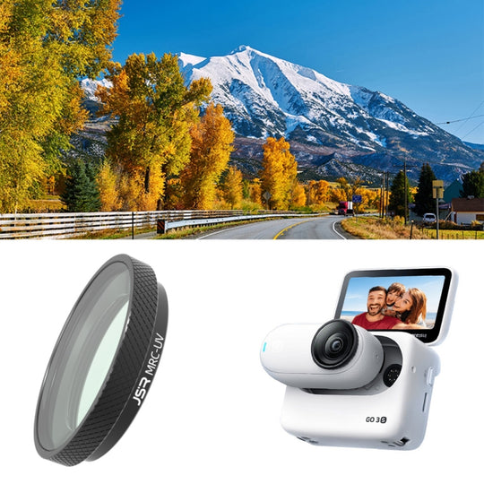 For Insta360 GO 3S JUNESTAR Camera Lens Filter, Filter:MCUV