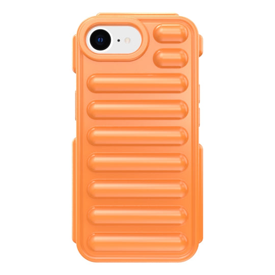 For iPhone 17e / 16e Capsule Series Candy Color TPU Phone Case(Orange)