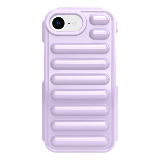 For iPhone 16e Capsule Series Candy Color TPU Phone Case(Purple) by buy2fix