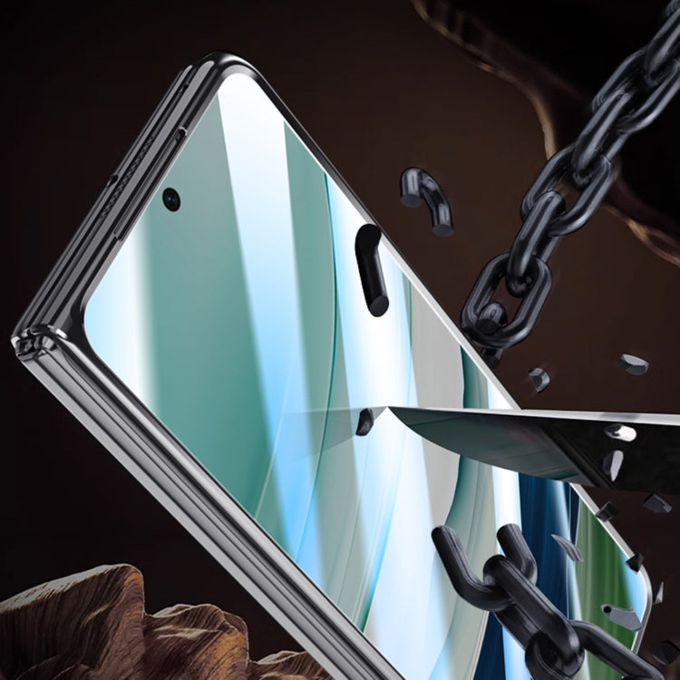 For Huawei Mate X5 Integrated MagSafe Metal Lens Holder PC Electroplating Phone Case(Silver) - Huawei Cases by buy2fix | Online Shopping UK | buy2fix