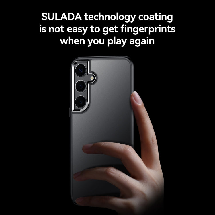 For Samsung Galaxy S24 5G SULADA Skin Feel Matte Shockproof Phone Case(Purple) by SULADA