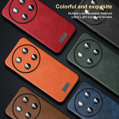 For Honor 200 Pro SULADA Shockproof TPU Hybrid Handmade Leather Phone Case(Brown) - Honor Cases by SULADA | Online Shopping UK | buy2fix