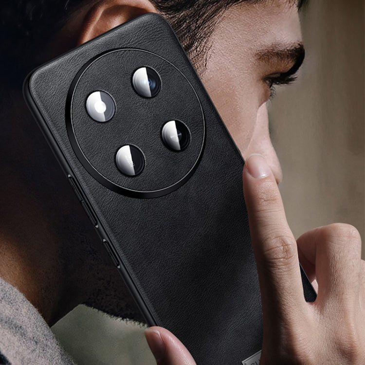 For Honor 200 Pro SULADA Shockproof TPU Hybrid Handmade Leather Phone Case(Brown) - Honor Cases by SULADA | Online Shopping UK | buy2fix