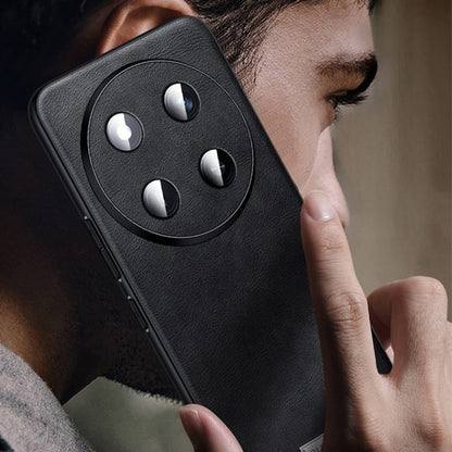 For Honor 200 Pro SULADA Shockproof TPU Hybrid Handmade Leather Phone Case(Brown) - Honor Cases by SULADA | Online Shopping UK | buy2fix