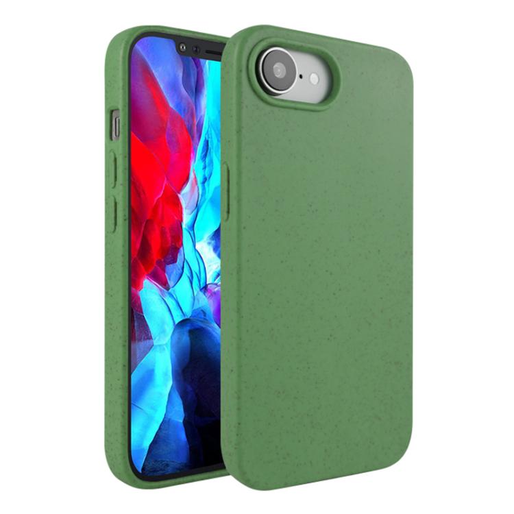 For iPhone 16e Wheat Straw TPU Phone Case(Army Green) - iPhone 16e Cases by buy2fix | Online Shopping UK | buy2fix