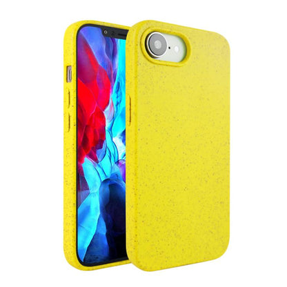 For iPhone 16e Wheat Straw TPU Phone Case(Yellow) - iPhone 16e Cases by buy2fix | Online Shopping UK | buy2fix