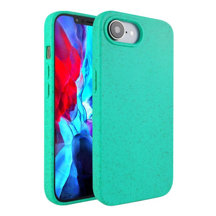 For iPhone 16e Wheat Straw TPU Phone Case(Green) - iPhone 16e Cases by buy2fix | Online Shopping UK | buy2fix