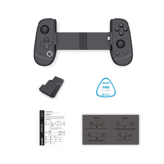 GameSir LeadJoy M1B USB-C / Type-C Port Mobile Game Controller For iPhone(Black) - Controller Gamepad by GameSir | Online Shopping UK | buy2fix