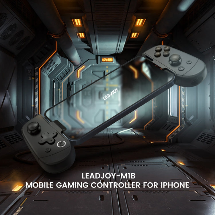 GameSir LeadJoy M1B USB-C / Type-C Port Mobile Game Controller For iPhone(Black) - Controller Gamepad by GameSir | Online Shopping UK | buy2fix