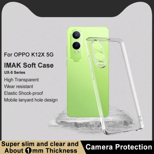 For OnePlus Nord CE4 Lite IMAK UX-5 Series Transparent Shockproof TPU Protective Case - Nord CE4 Lite Cases by imak | Online Shopping UK | buy2fix
