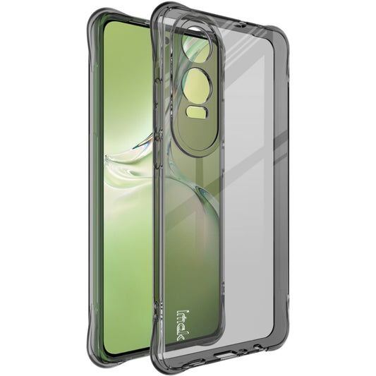 For OnePlus Nord CE4 Lite imak Shockproof Airbag TPU Phone Case(Transparent Black) - Nord CE4 Lite Cases by imak | Online Shopping UK | buy2fix