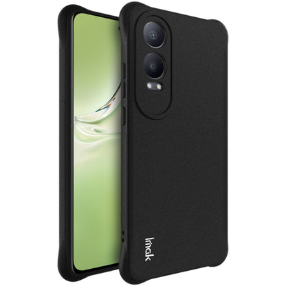 For OnePlus Nord CE4 Lite imak Shockproof Airbag TPU Phone Case(Matte Black) - Nord CE4 Lite Cases by imak | Online Shopping UK | buy2fix