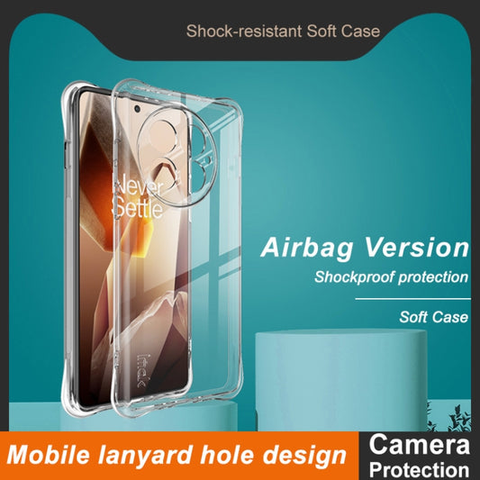 For OnePlus 13 5G imak Shockproof Airbag TPU Phone Case(Transparent) - OnePlus Cases by imak | Online Shopping UK | buy2fix