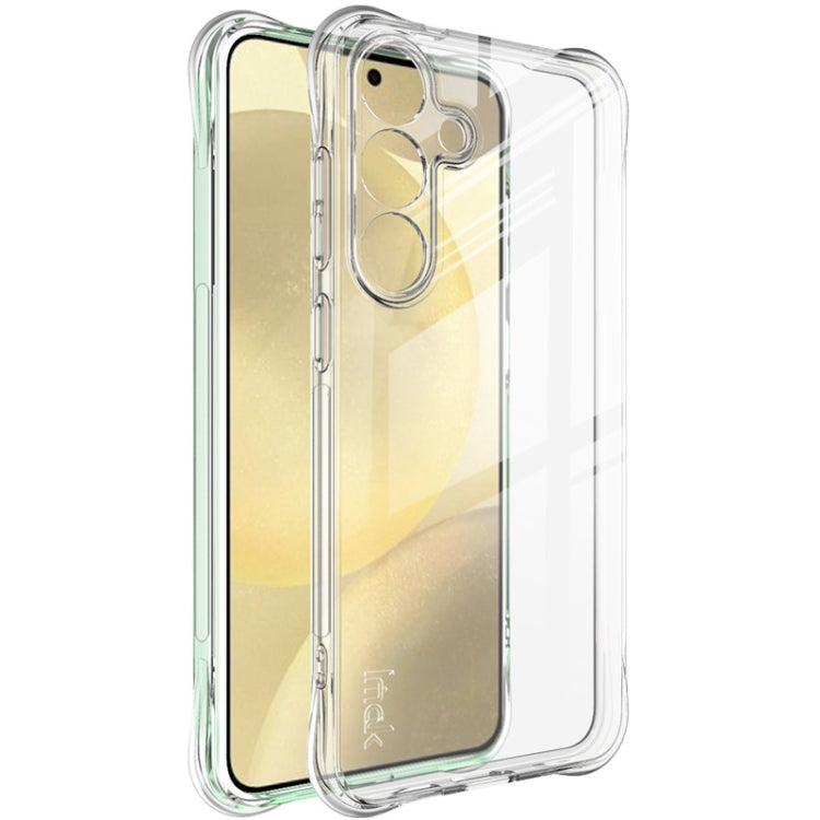 For Samsung Galaxy S25+ 5G imak Shockproof Airbag TPU Phone Case(Transparent) by imak