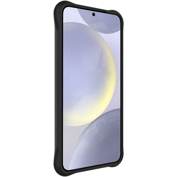 For Samsung Galaxy S25+ 5G imak Shockproof Airbag TPU Phone Case(Matte Black) by imak