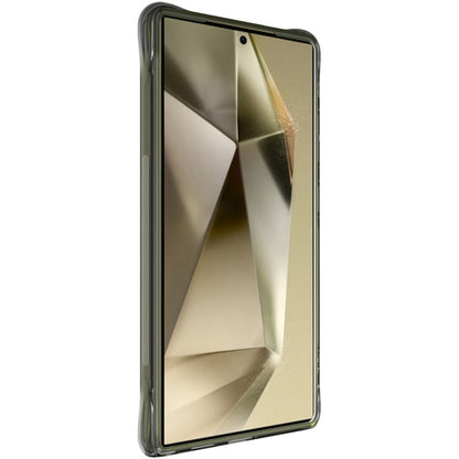 For Samsung Galaxy S25 Ultra 5G imak Shockproof Airbag TPU Phone Case(Transparent Black) by imak