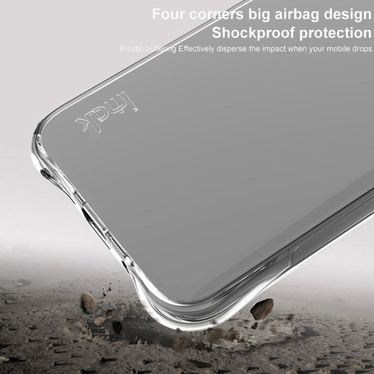 For Samsung Galaxy S25 Ultra 5G imak Shockproof Airbag TPU Phone Case(Transparent) by imak