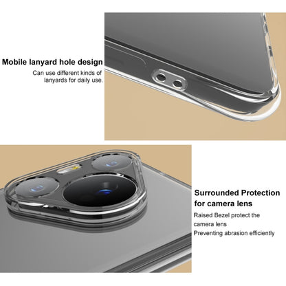 For Samsung Galaxy S25 Ultra 5G imak Shockproof Airbag TPU Phone Case(Transparent) by imak
