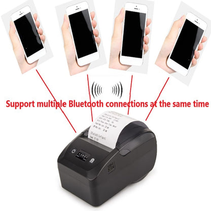 BT-581 58mm USB-C/Type-C + Bluetooth Portable Thermal Printer(US Plug) by buy2fix