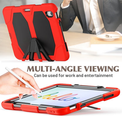 For iPad Air 11 2025 / 2024 Colorful Silicone Heavy Duty Hybrid PC Tablet Case(Red) - iPad Air 11 2025 / 2024 Cases by buy2fix | Online Shopping UK | buy2fix
