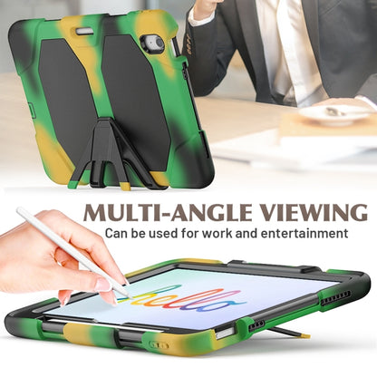 For iPad Air 11 2025 / 2024 Colorful Silicone Heavy Duty Hybrid PC Tablet Case(Camouflage) - iPad Air 11 2025 / 2024 Cases by buy2fix | Online Shopping UK | buy2fix