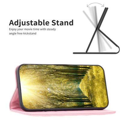 For Samsung Galaxy S25 5G Diamond Lattice Magnetic Leather Flip Phone Case(Pink) by buy2fix