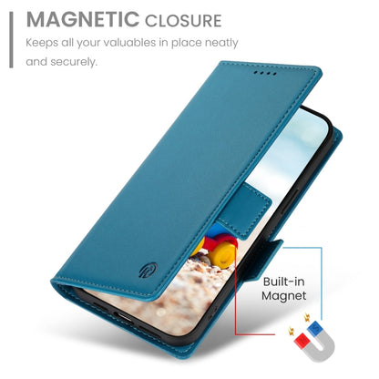 For Google Pixel 9 Side Buckle Magnetic Frosted Leather Phone Case(Blue) by buy2fix