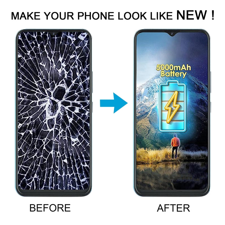 For itel Vision 2S OEM LCD Screen with Digitizer Full Assembly -  by buy2fix | Online Shopping UK | buy2fix