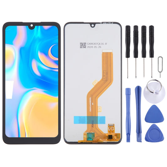 For itel A04 OEM LCD Screen with Digitizer Full Assembly -  by buy2fix | Online Shopping UK | buy2fix