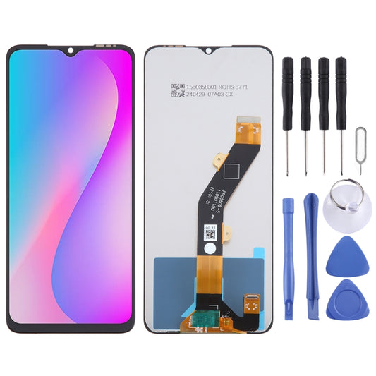 For itel A60 OEM LCD Screen with Digitizer Full Assembly -  by buy2fix | Online Shopping UK | buy2fix