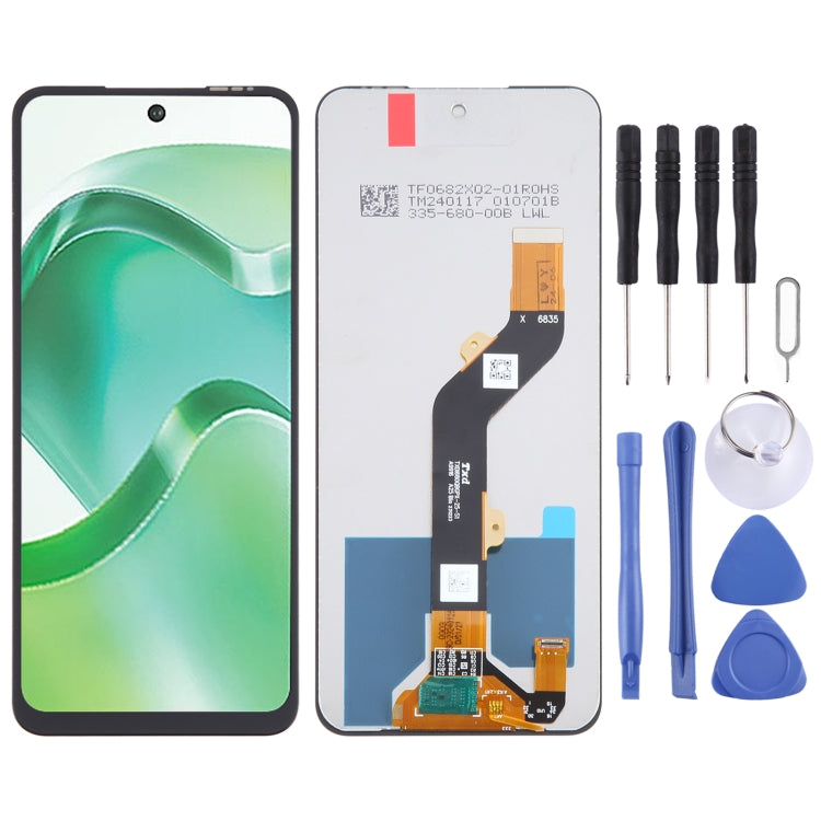 For itel P40+ OEM LCD Screen with Digitizer Full Assembly -  by buy2fix | Online Shopping UK | buy2fix