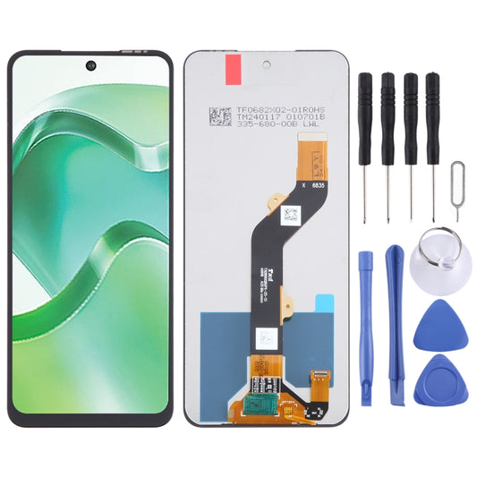 For itel P40+ OEM LCD Screen with Digitizer Full Assembly -  by buy2fix | Online Shopping UK | buy2fix