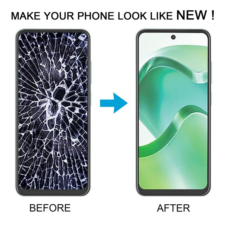 For itel P40+ OEM LCD Screen with Digitizer Full Assembly -  by buy2fix | Online Shopping UK | buy2fix