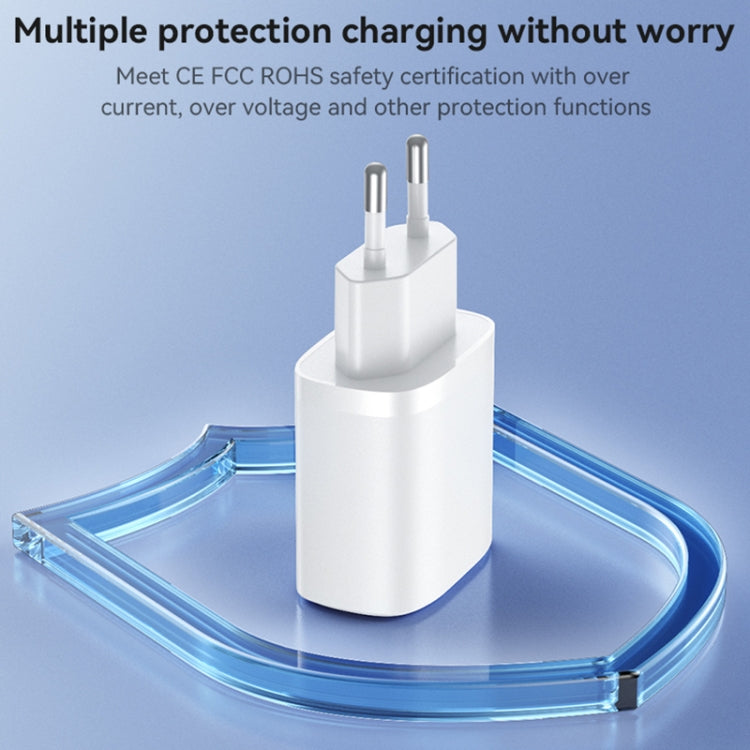 Yesido YC66 PD 18W USB Fast Charger, Specification:EU Plug(White) - USB Charger by Yesido | Online Shopping UK | buy2fix