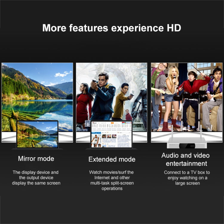 HDTV 2.0 to HDTV 4K 60Hz HD Video Transmission Signal Cable, Length:1m(Black) by buy2fix