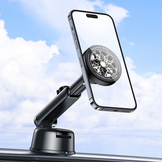 Yesido C266 Magesafe Magnetic Car Holder(Black) - Universal Car Holders by Yesido | Online Shopping UK | buy2fix