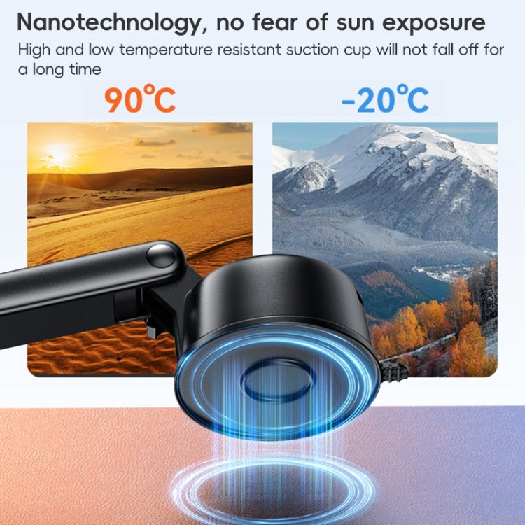 Yesido C266 Magesafe Magnetic Car Holder(Black) - Universal Car Holders by Yesido | Online Shopping UK | buy2fix