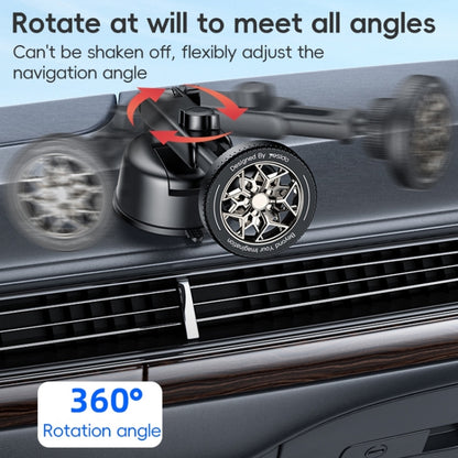 Yesido C266 Magesafe Magnetic Car Holder(Black) - Universal Car Holders by Yesido | Online Shopping UK | buy2fix