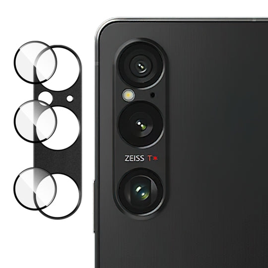 For Sony Xperia 1 VI IMAK Metal Armor Premium Camera Protector Film(Black)