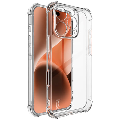 For iPhone 16 Pro imak Shockproof Airbag TPU Phone Case(Transparent) by imak